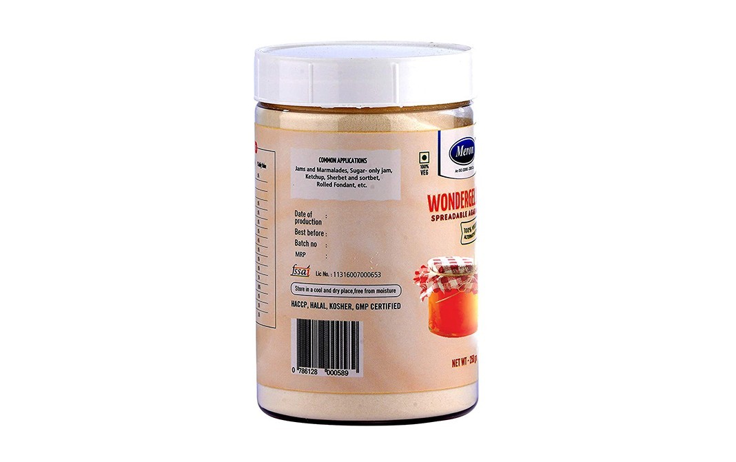 Meron Wondergel 200 Spreadable Agar Agar   Jar  250 grams